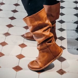 WOODSTOCK Nahka Konjakinruskea