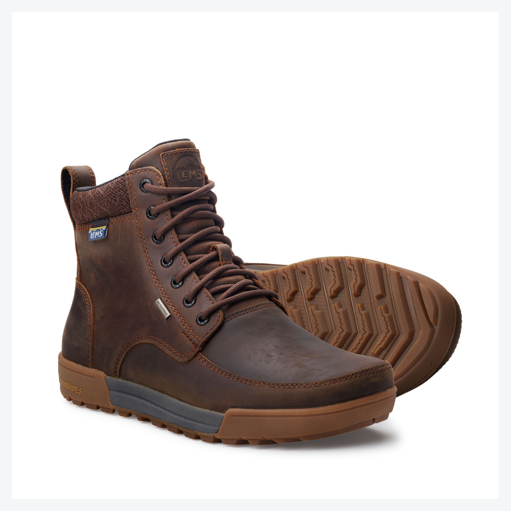 Lems Shoes Boulder Summit Ruggedbark vandringskänga