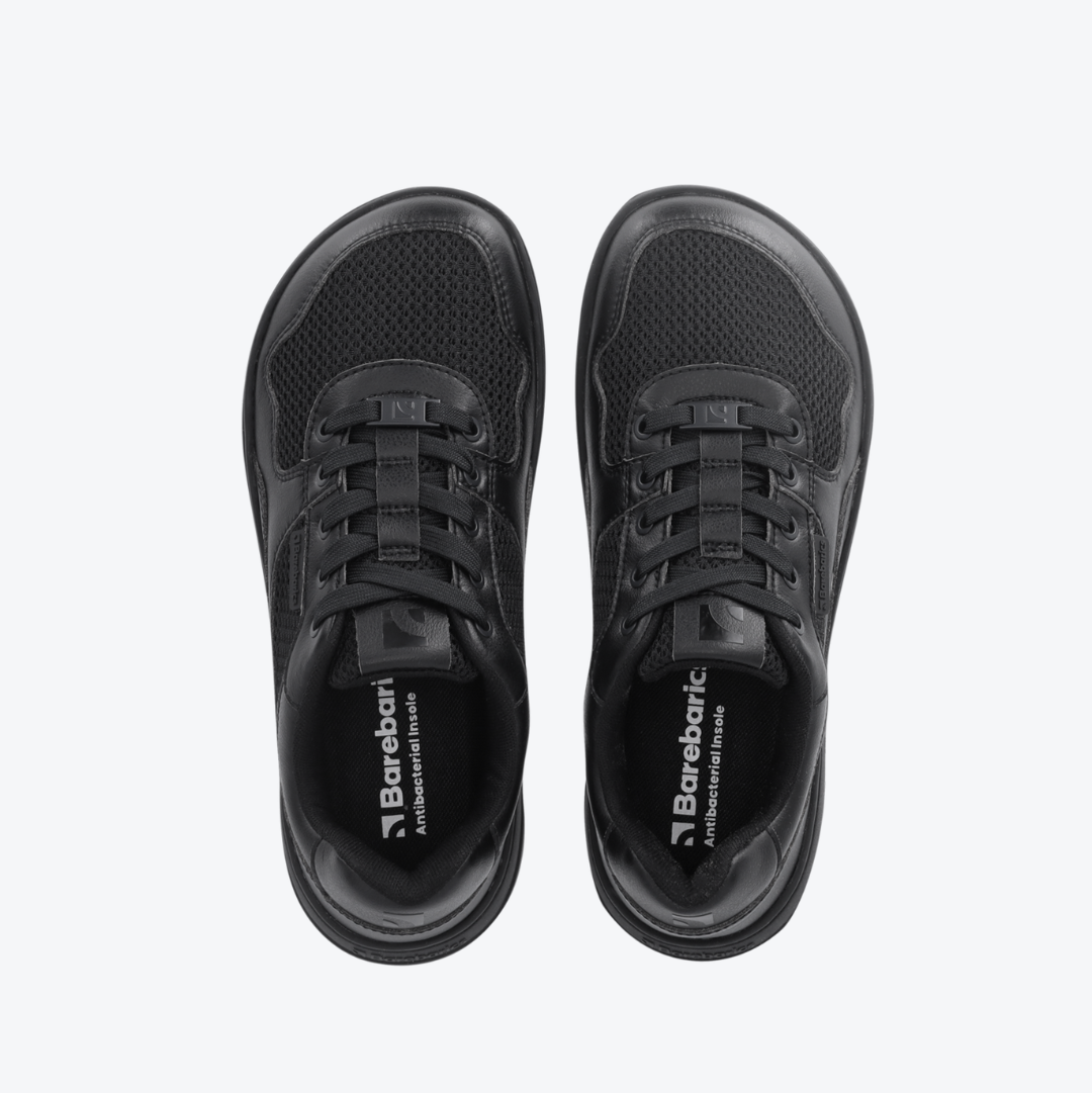 Zing Fresh paljasjalkakengät Barebarics mustat